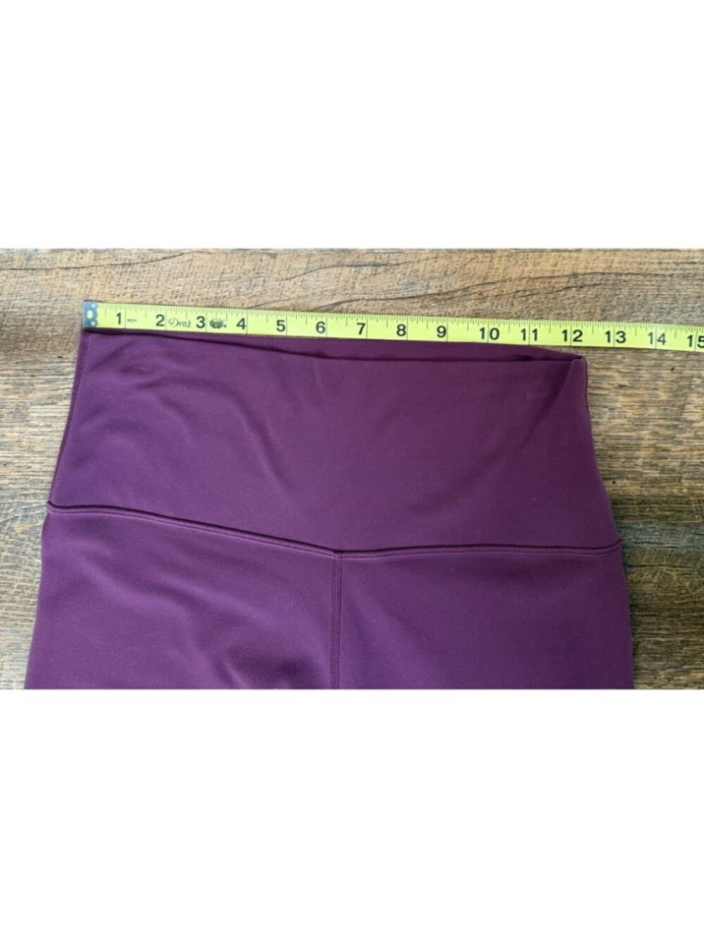 Lululemon Leggings Burgundy Women's [Size 8-10] - Picture 5 of 6